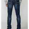 Jean * | Stetson Rock Fit Barbwire "X" Stitched Jeans For Men'S