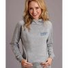 Sweatshirt * | Stetson Women'S Buffalo Sweatshirt Grey