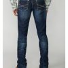 Jean * | Stetson Men'S Rocker Fit Straight Leg Jeans Med Wash