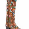 Boot * | Stetson Women'S Flora Snip Toe Western Boots Brown