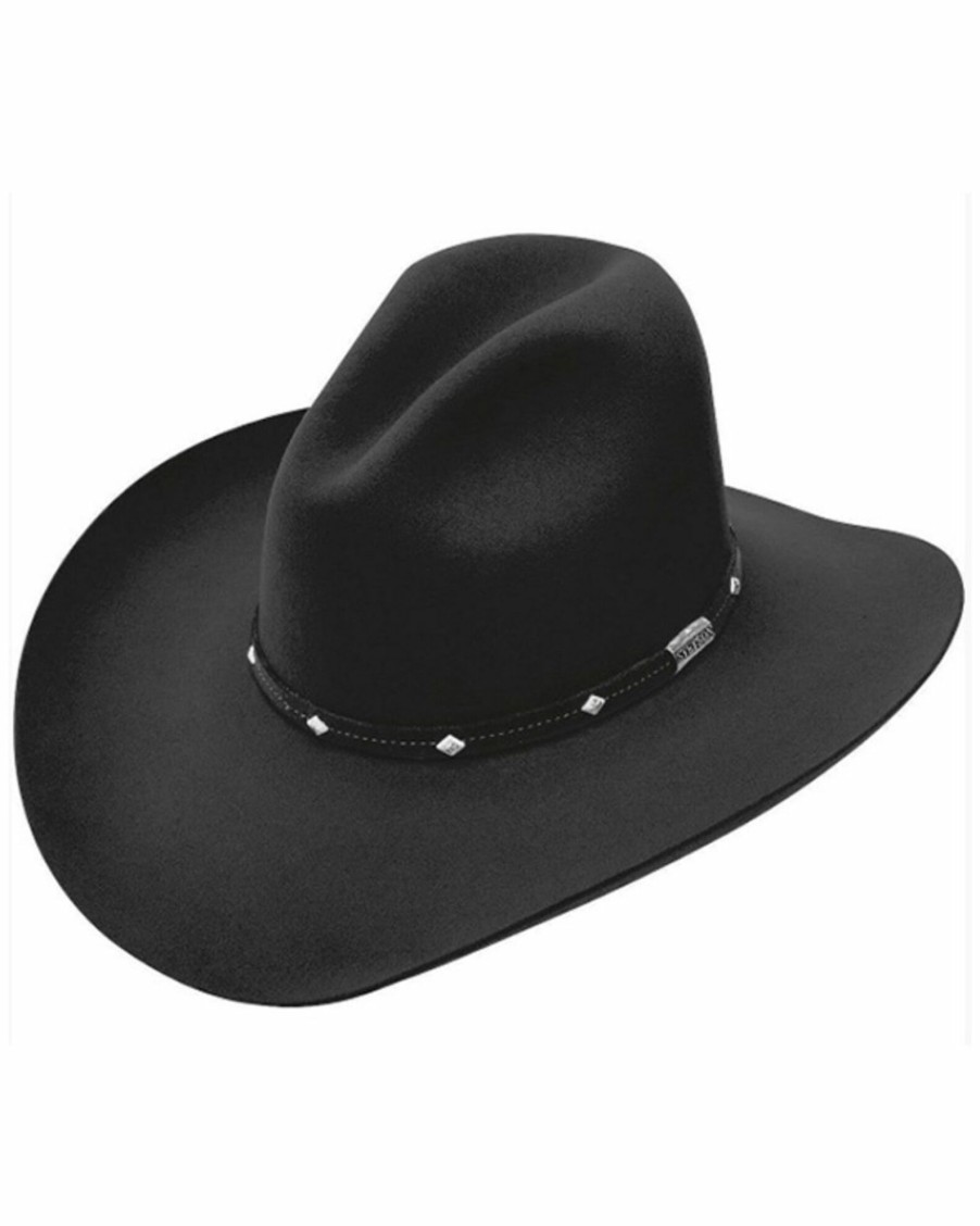 Hat * | Stetson Men'S 4X Buffalo Felt Silver Mine Cowboy Hat