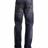 Jean * | Stetson Modern Fit Curved "X" Stitched Jeans For Men'S Med Wash