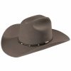 Hat * | Stetson Angus 4X Fur Felt Hat For Men'S Grey