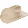 Hat * | Stetson Men'S 10X Shasta Fur Felt Western Hat Silverbelly