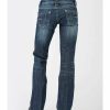 Jean * | Stetson Women'S 816 Dark Wash Deco Bootcut Jeans Blue