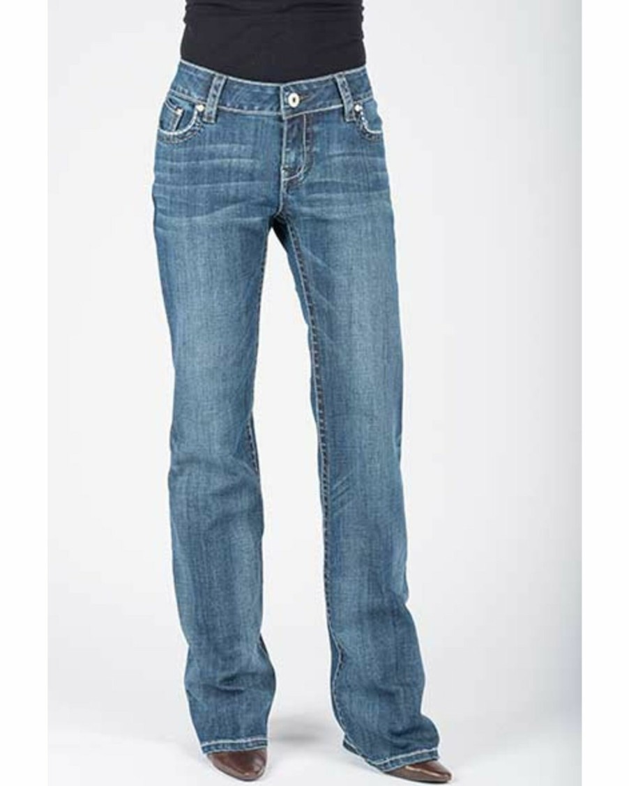 Jean * | Stetson Women'S Medium Southwestern 214 City Trouser Jeans