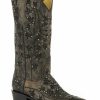 Boot * | Stetson Women'S Desiree Snip Western Boots Brown