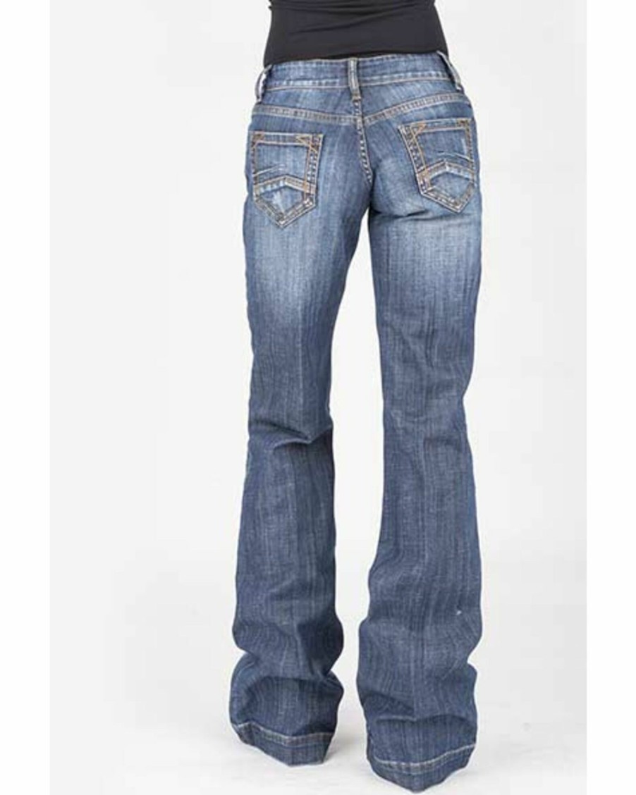 Jean * | Stetson Women'S 214 Trouser Fit Jeans Blue