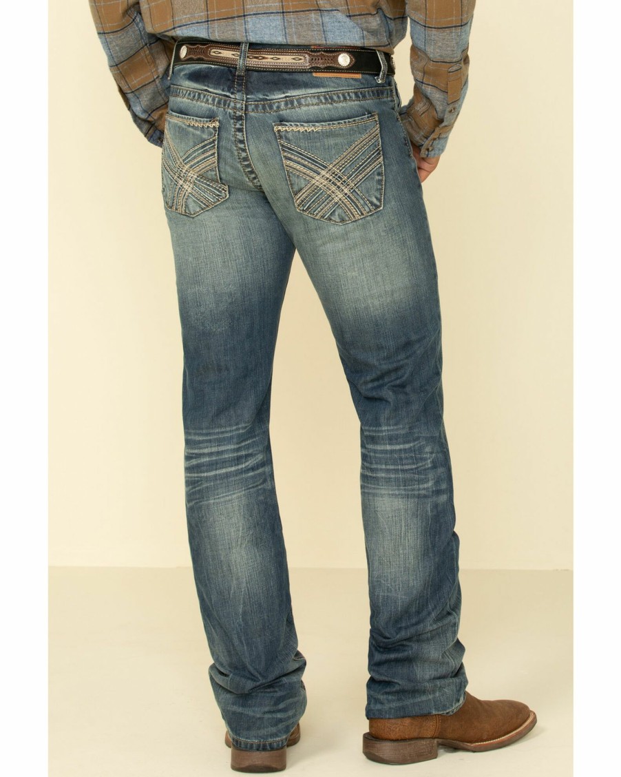 Jean * | Stetson Men'S 1014Rocker Fit Bootcut Jeans Blue