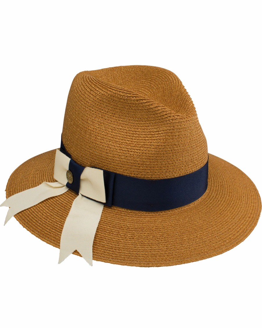 Hat * | Stetson Women'S Cat'S Meow Hemp Braid Fedora Hat