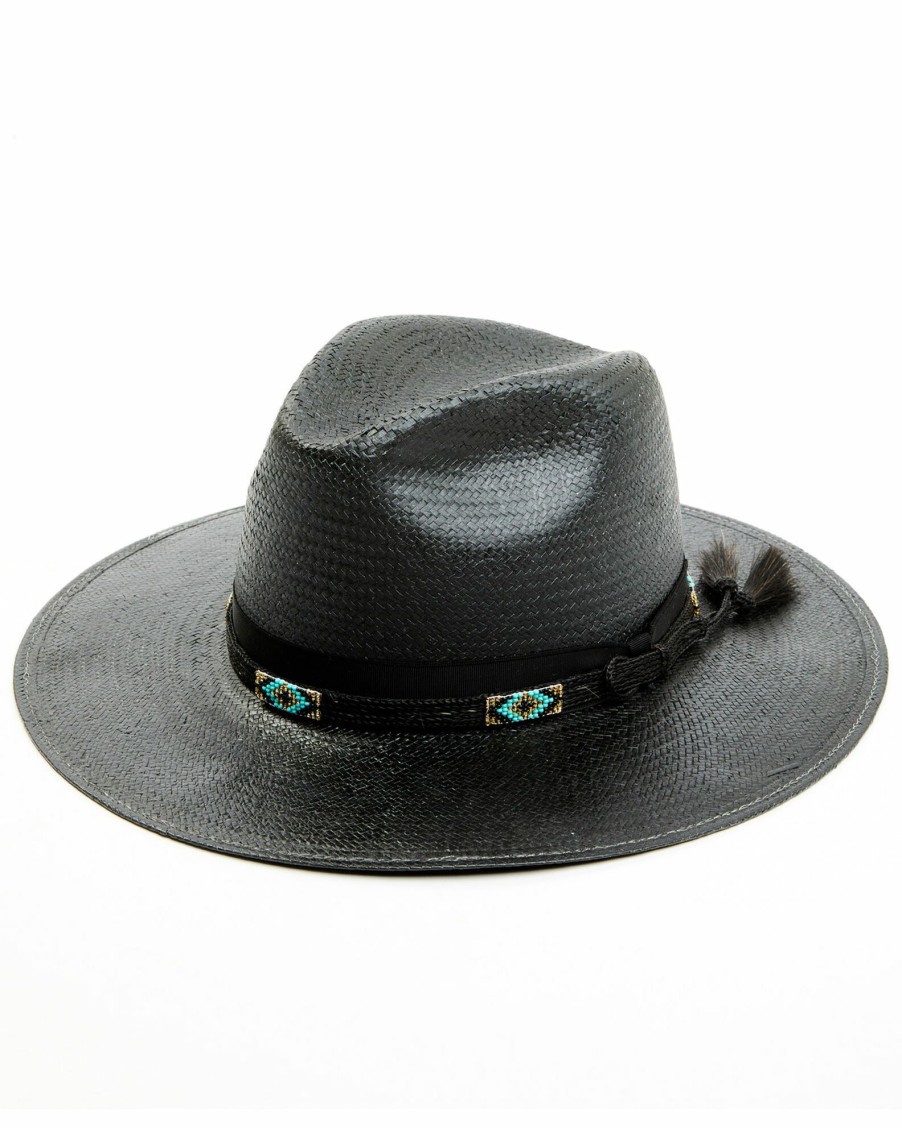 Hat * | Stetson Helix Beaded Western Straw Hat For None