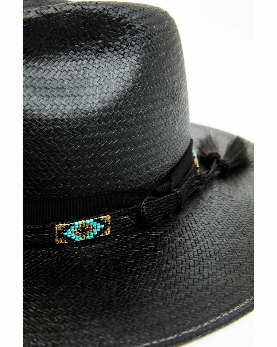 Hat * | Stetson Helix Beaded Western Straw Hat For None