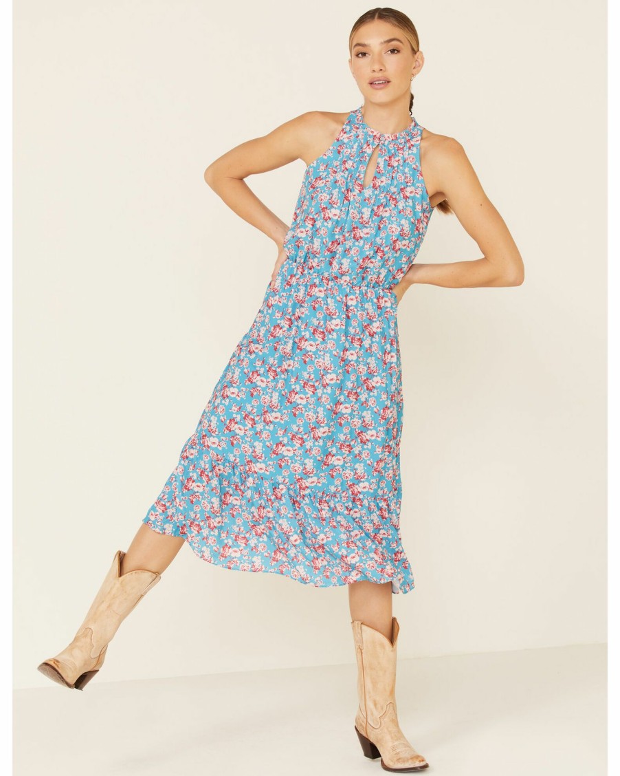 Dress * | Stetson Women'S Floral Prairie Dress Multi