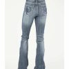 Jean * | Stetson Women'S Cactus Pocket Flare Jeans Blue