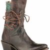 Boot * | Stetson Women'S Emory Western Boots Round Toe Brown