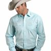 Shirt * | Stetson Solid Twill Snap Oxford Shirt For Men'S