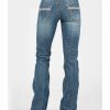 Jean * | Stetson Women'S 816 Medium Stitched Bootcut Jeans Blue