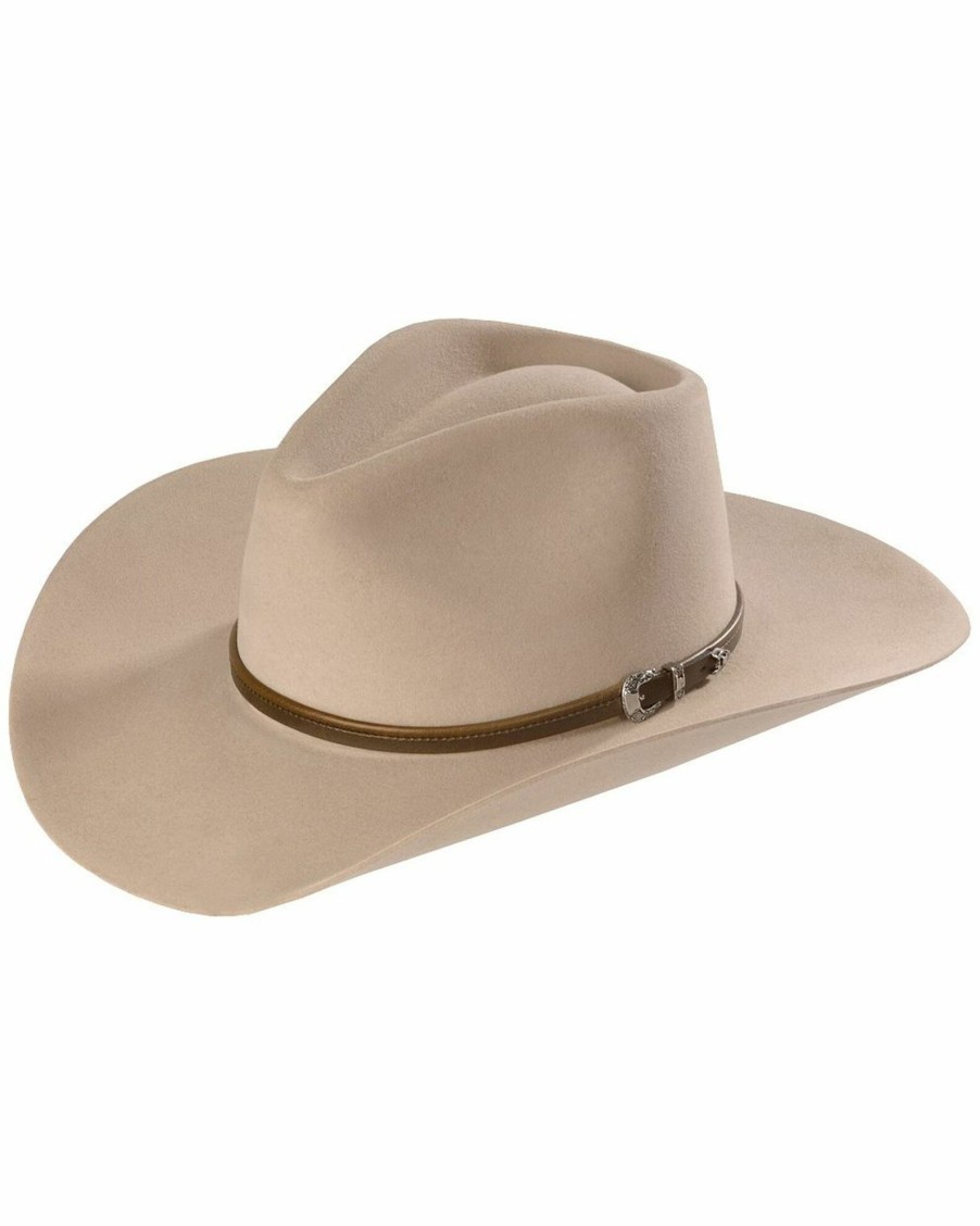 Hat * | Stetson Men'S 4X Buffalo Felt Seneca Western Hat