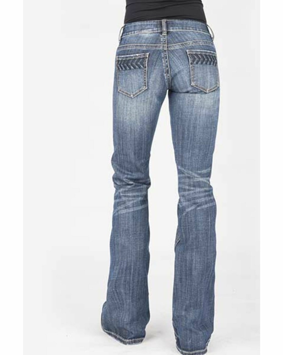 Jean * | Stetson Women'S 816 Classic Arrow Bootcut Jeans Blue