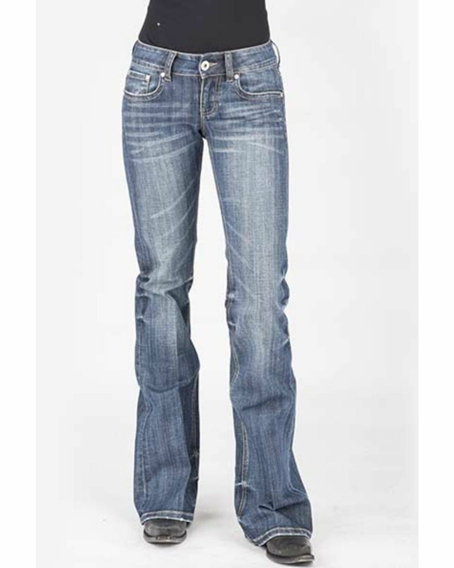 Jean * | Stetson Women'S 816 Classic Arrow Bootcut Jeans Blue