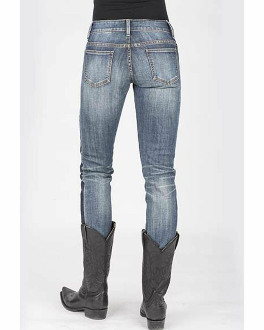 Jean * | Stetson Women'S 503 Pixie Stix Fit Straight Leg Jeans Blue