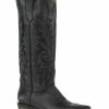 Boot * | Stetson Women'S Lucy Lug Sole Western Boots Snip Toe Black