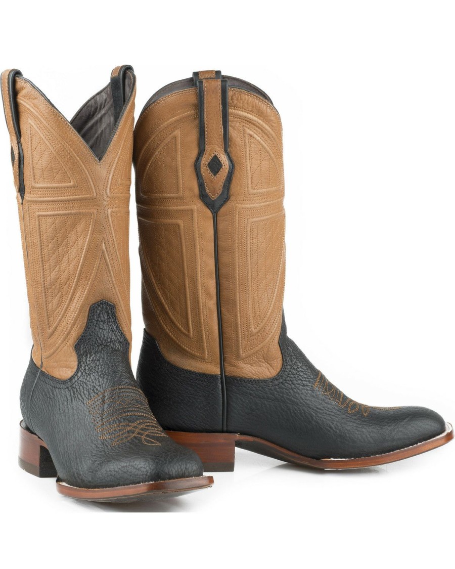 Boot * | Stetson Men'S Beaumont Exotic Boots Brown