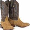 Boot * | Stetson Men'S Butte Hippopotamus Exotic Boots Tan