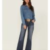 Jean * | Stetson Women'S 214 Decorative Trousers Blue