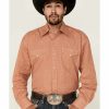 Shirt * | Stetson Men'S Broken Arrow Geo Print Long Sleeve Snap Western Shirt