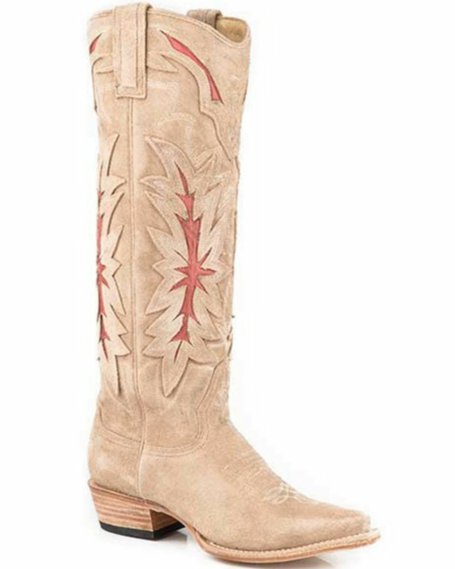 Boot * | Stetson Women'S Bexley Western Boots Snip Toe Brown