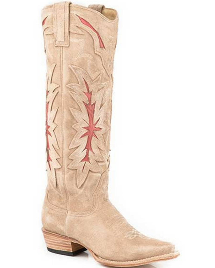 Boot * | Stetson Women'S Bexley Western Boots Snip Toe Brown