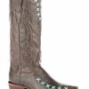 Boot * | Stetson Women'S Wren Western Boots Snip Toe Brown