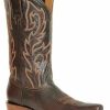 Boot * | Stetson Men'S Lawman Calf Vamp Corded Western Boots Square Toe