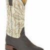 Boot * | Stetson Men'S Anglewood Western Boots Square Toe Brown