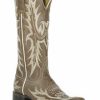 Boot * | Stetson Women'S Jordan Horick Western Boots Square Toe Grey