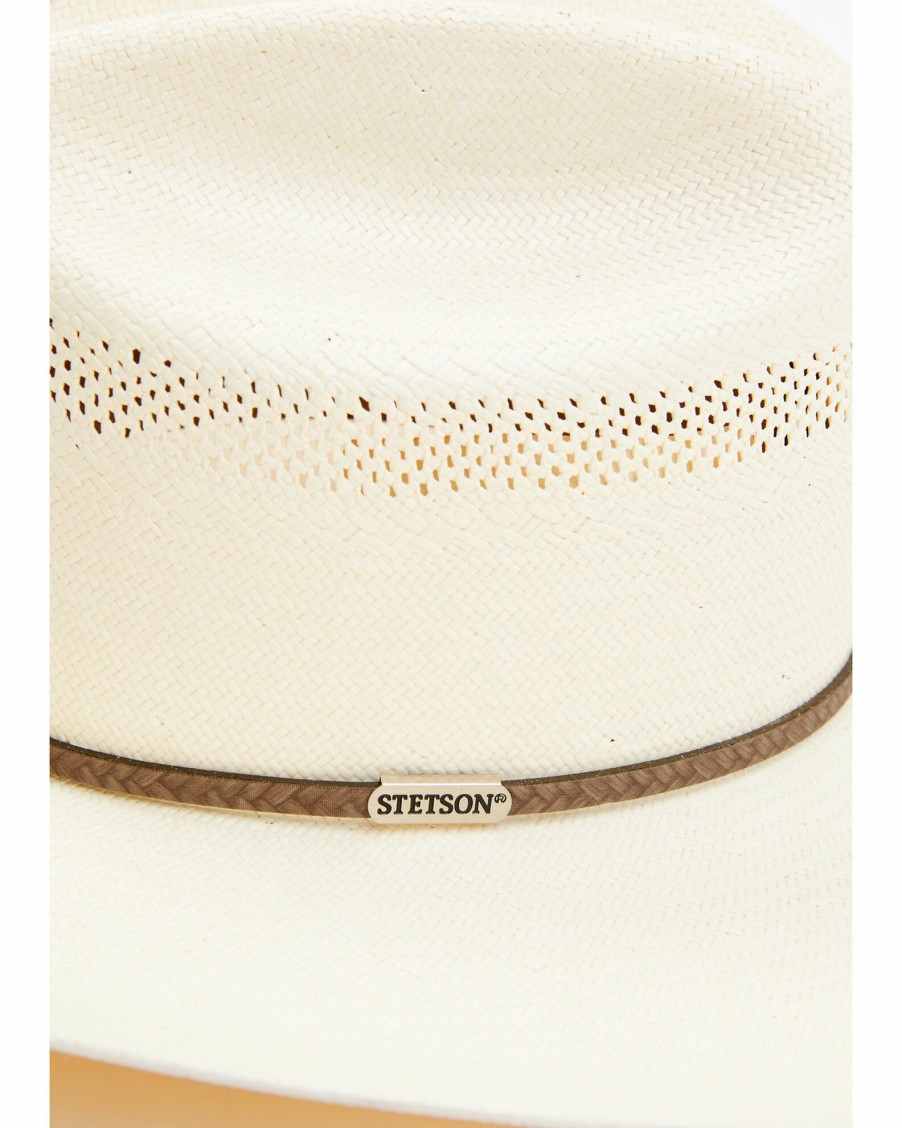 Hat * | Stetson Men'S 10X Straw Plait Western Hat