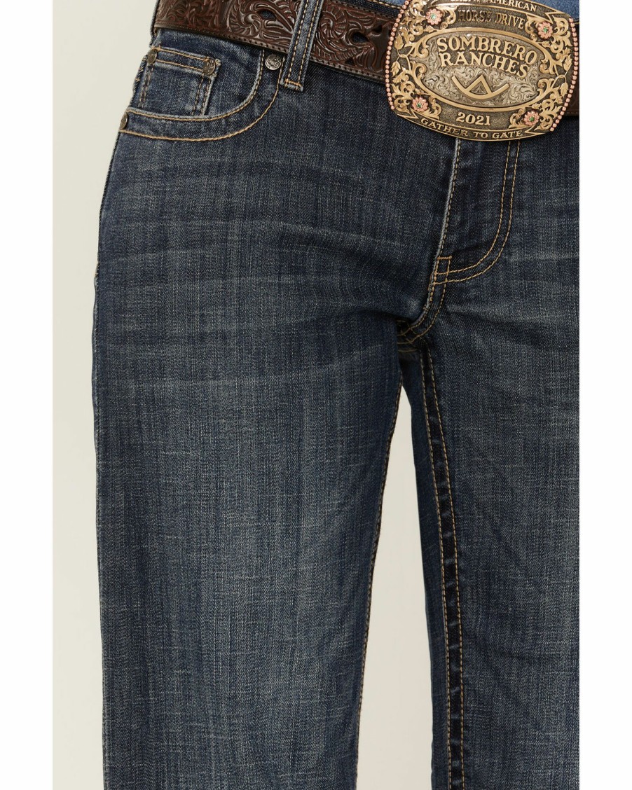 Jean * | Stetson Women'S 214 Dark Wash City Trousers Blue