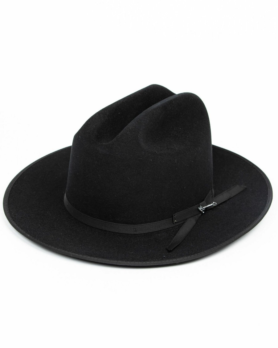 Hat * | Stetson Men'S 6X Open Road Fur Felt Western Hat