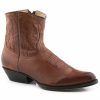 Boot * | Stetson Women'S Annika Cognac Western Boots Pointed Toe