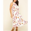 Dress * | Stetson Women'S Floral Prairie Dress White