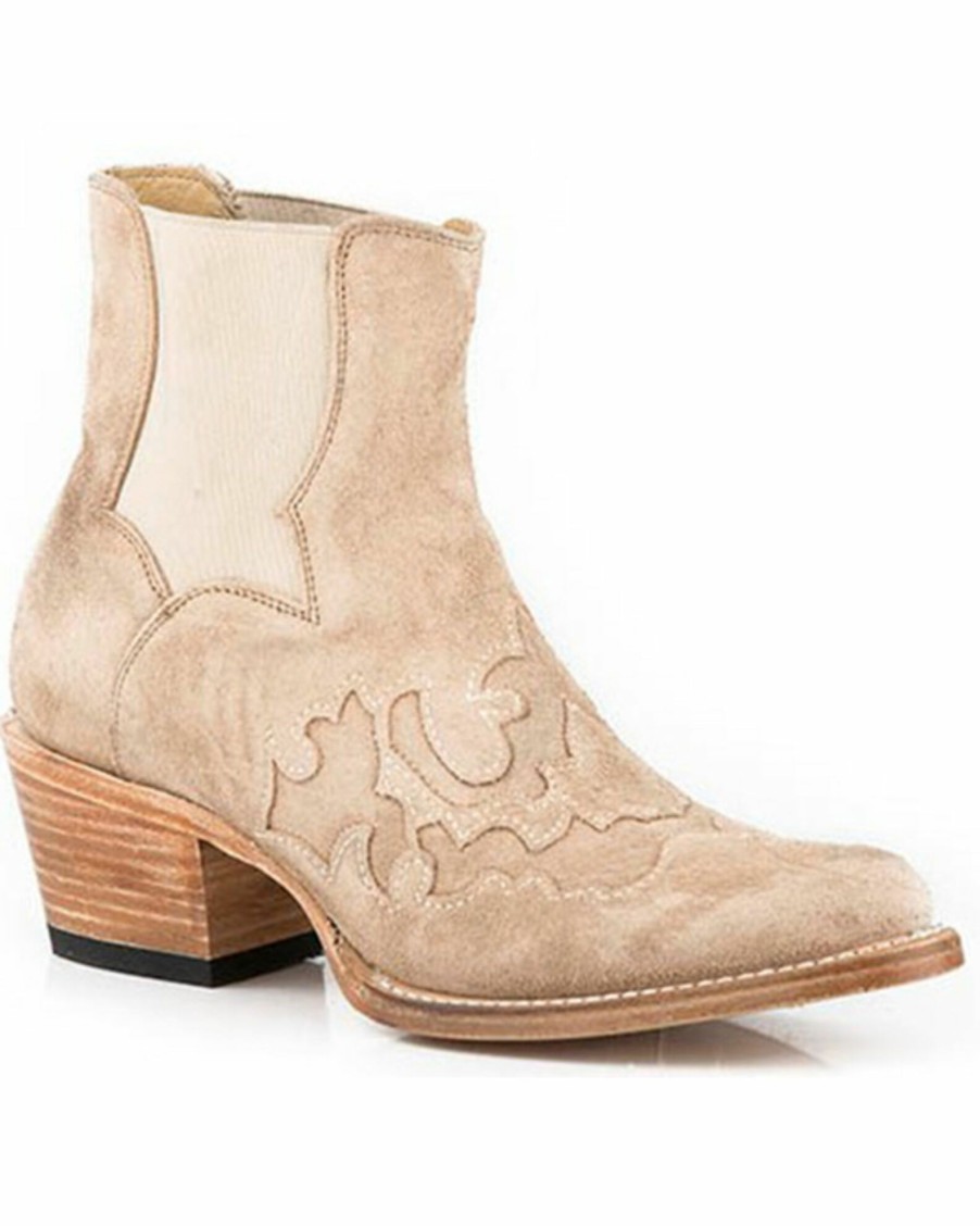 Boot * | Stetson Women'S Zoey Western Booties Snip Toe