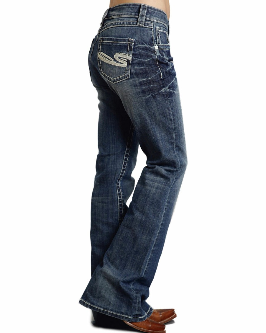 Jean * | Stetson Women'S Classic Fit Boot Cut Jeans Denim