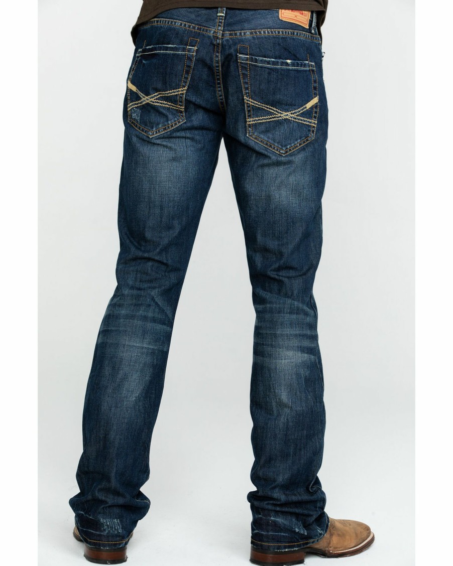 Jean * | Stetson Rock Fit X Stitched Jeans For Men'S