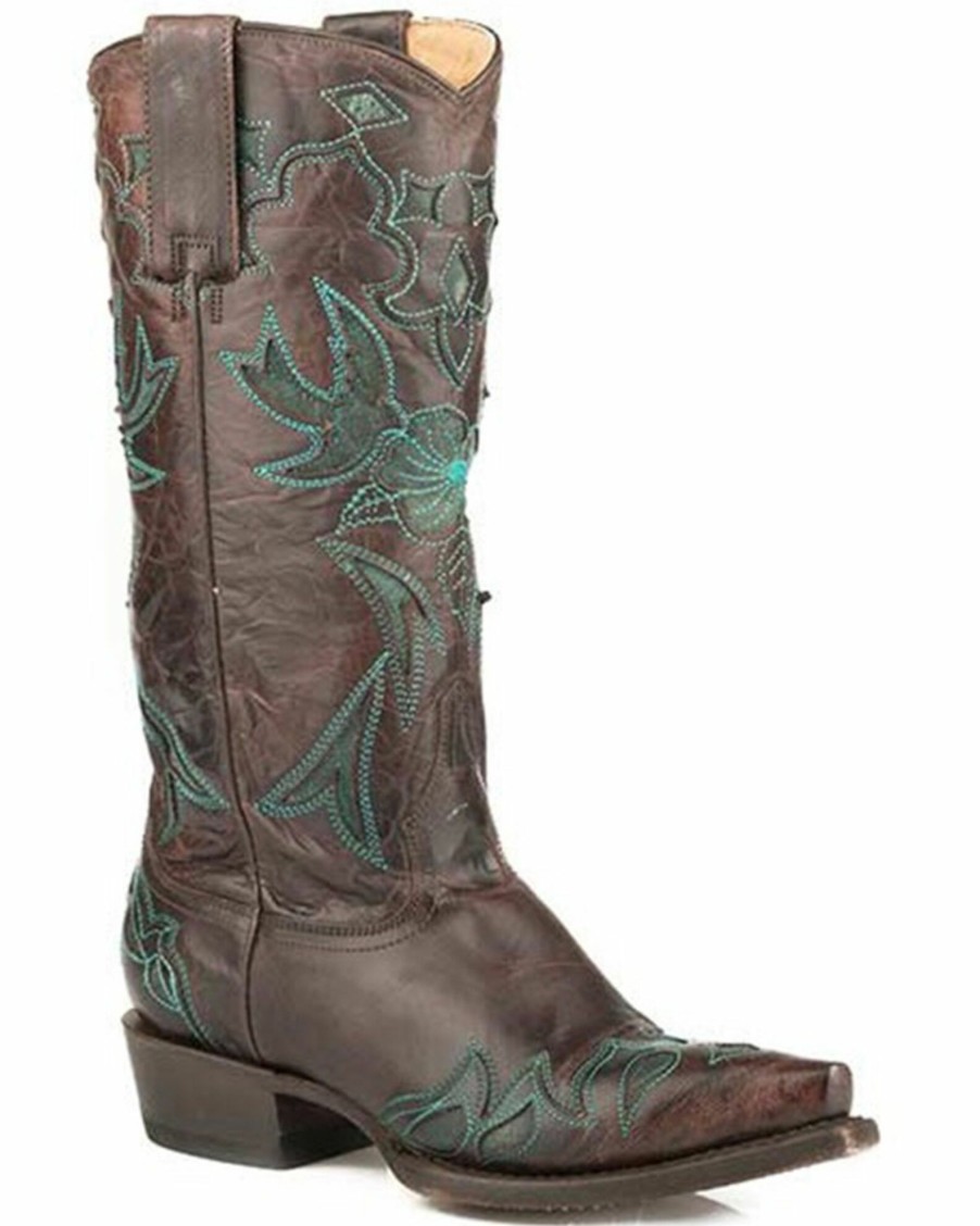 Boot * | Stetson Women'S Mina Western Boots Snip Toe