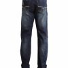 Jean * | Stetson Men'S Modern Fit Boot Cut Jeans Dark Stone