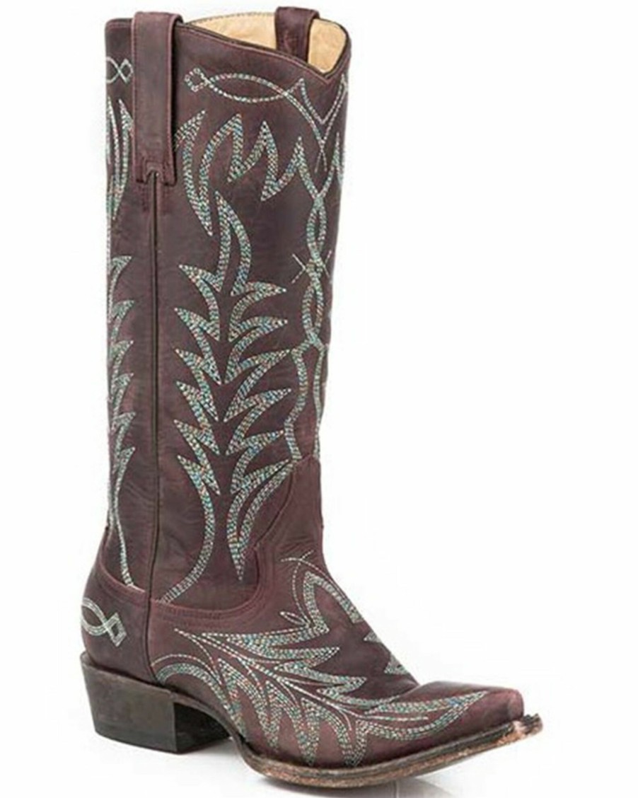 Boot * | Stetson Women'S Stella Western Boots Snip Toe