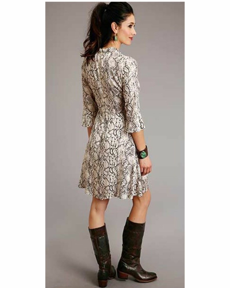 Dress * | Stetson Women'S Snake Print Dress Multi