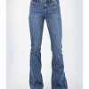 Jean * | Stetson Women'S 921 High Rise Flare Jeans Blue