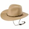 Hat * | Stetson Mountain View Wool Hat For Men'S Sand